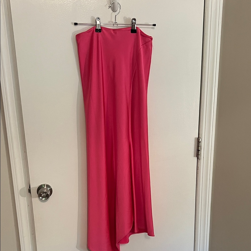 Alice + Olivia Vibrant Pink Maxi Skirt